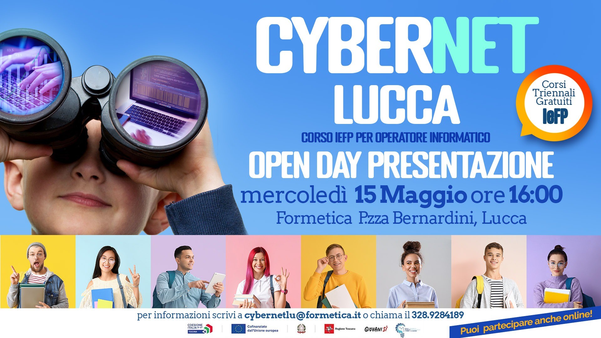 Open Day - Corso IeFP Cyber Net - Lucca 